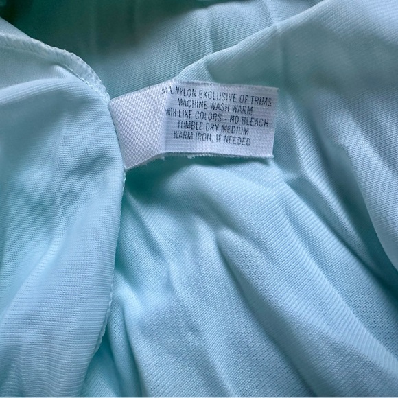 Vintage Shadowline Womens Size Medium Embroidered Slip Nightgown - Picture 10 of 11